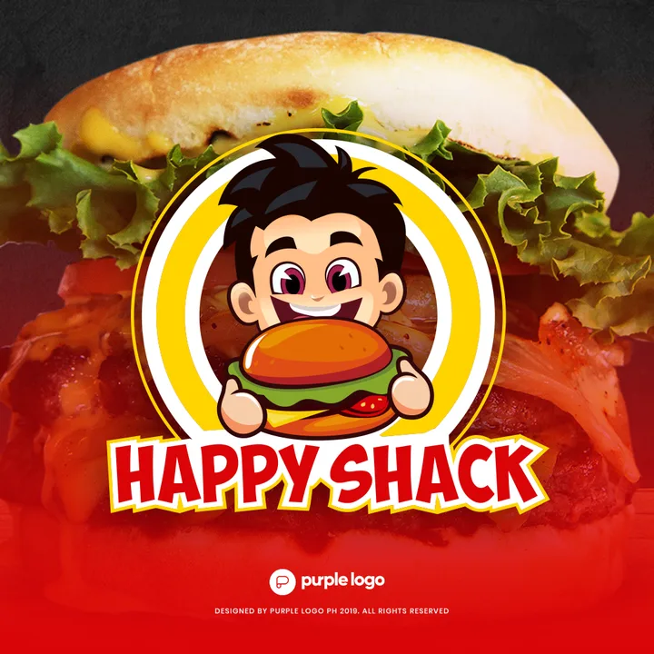 Happy Shack, burger joint branding