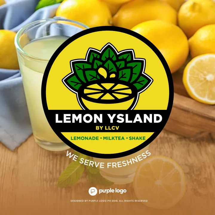 Lemon Ysland, refreshments branding