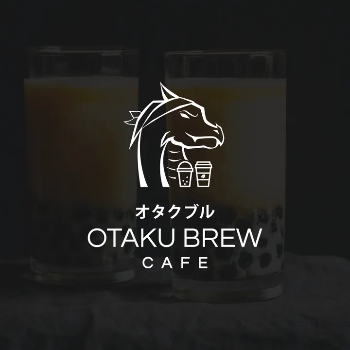 Otaku Brew, café branding