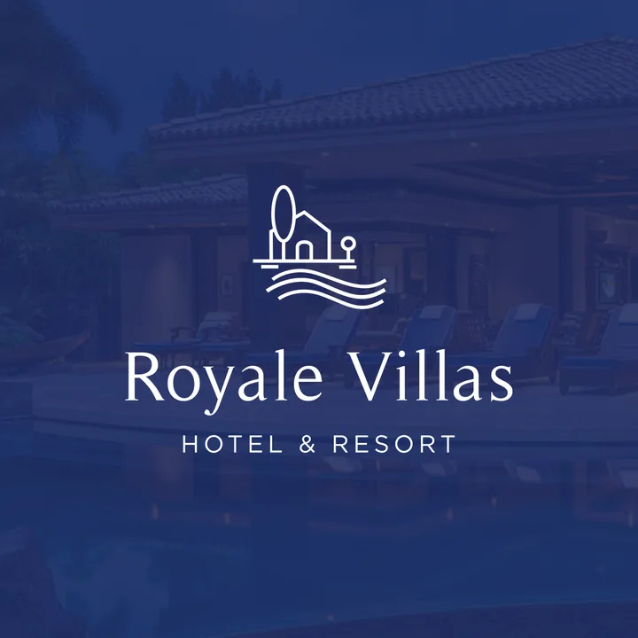 Royale Villas, hotel & resort branding