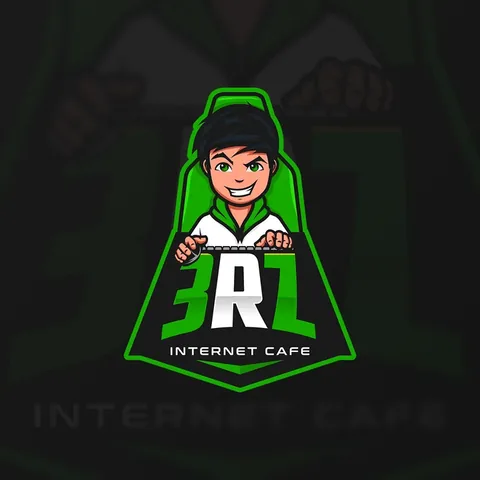 3RZ, internet café branding